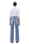 Küsteninspirierte Mid-Rise-Wide-Leg-Jeans